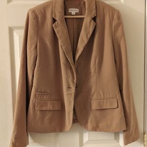 Merona Camel Blazer. Size 8